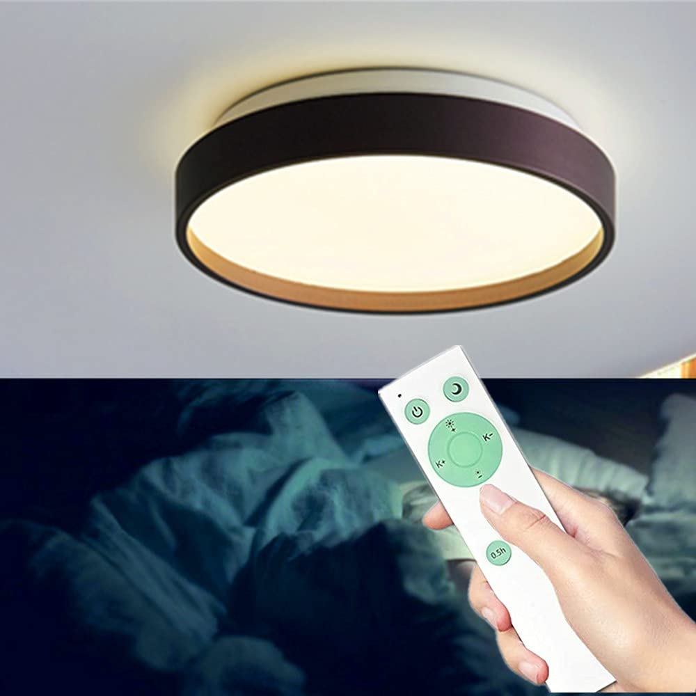 Amazon | LEDシーリングライト調光・調色タイプ 24W LED照明器具 6畳